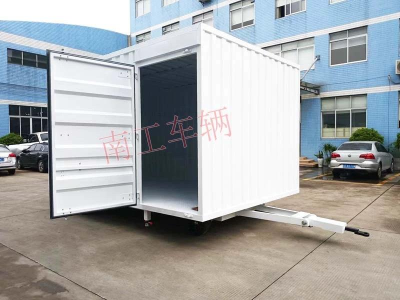 3吨箱式欧冠联赛联赛(中国)无动力全挂车
