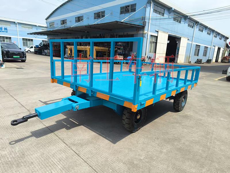 5吨下翻式护栏欧冠联赛联赛(中国) 牵引全挂工具拖车