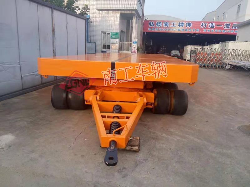 120 ton king unpowered flatbed trailer with lifting function